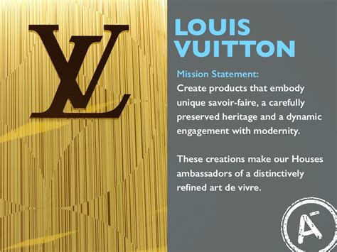 vision of louis vuitton|louis vuitton mission and vision.